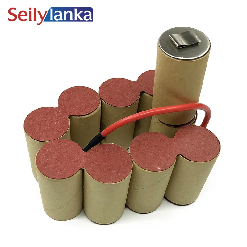 Seilylanka para Kress 12V 3000mAh Ni MH SC Bater/ía 120 AB ASCD ASMH autoinstalaci/ón herramienta de energ/ía el/éctrica