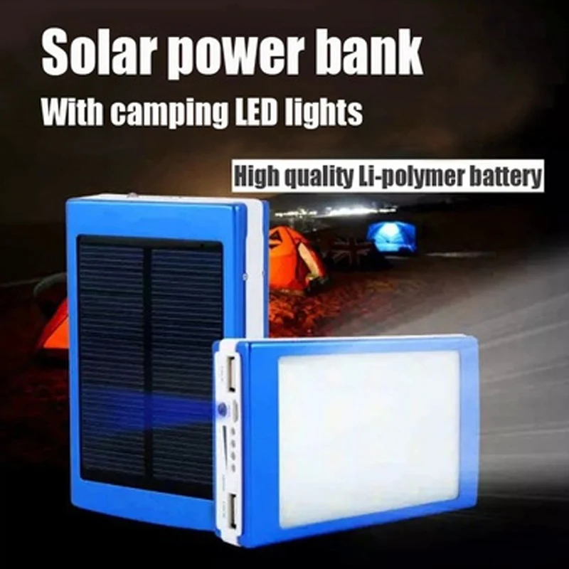 

20 LED PCBA Circuit Board Solar Panel Home DIY Solar Panel Bank 18650 Battery Waterproof DIY Home Portable Charger