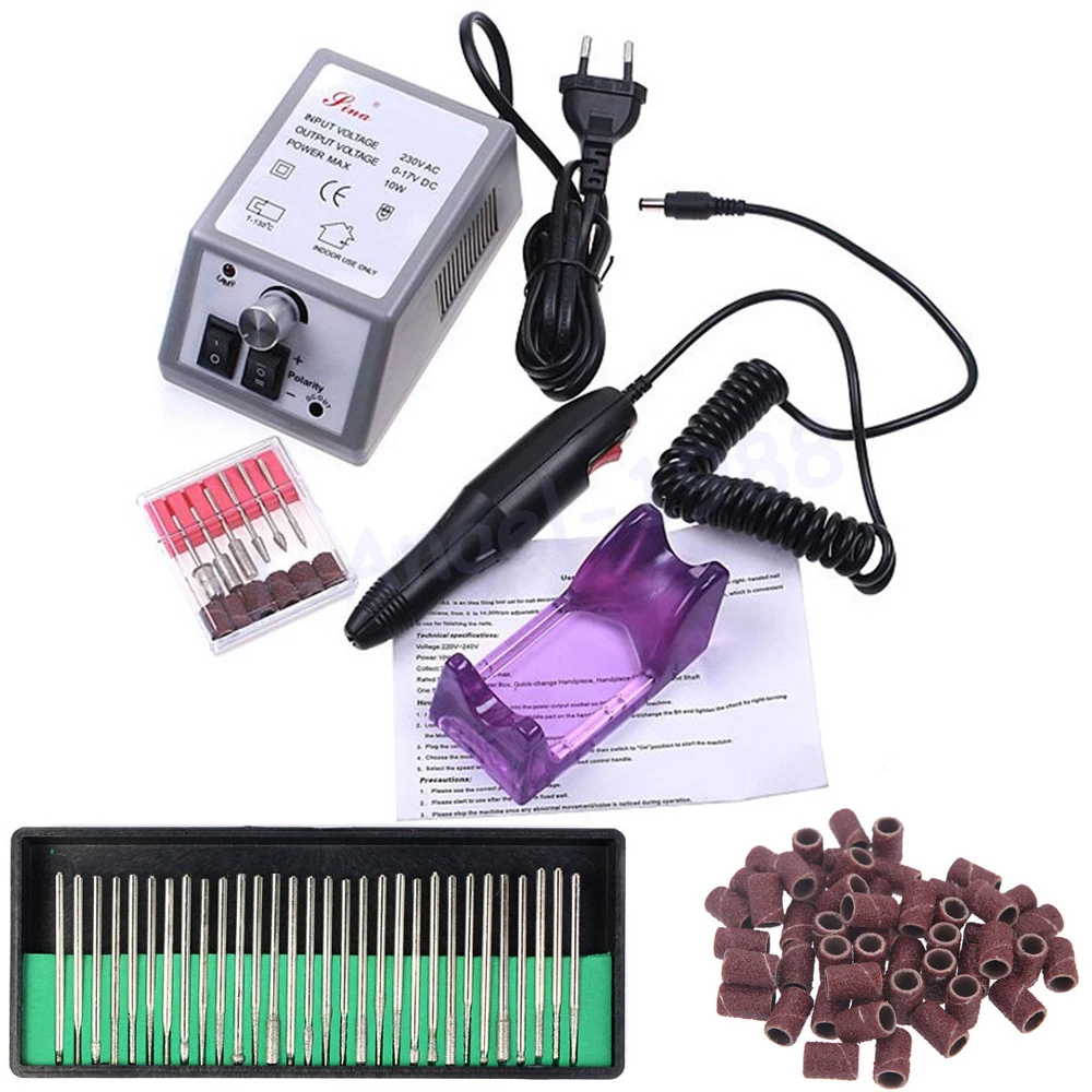 1pcs Electric Professional Nail Art Drill Machine Manicure Pedicure Pen