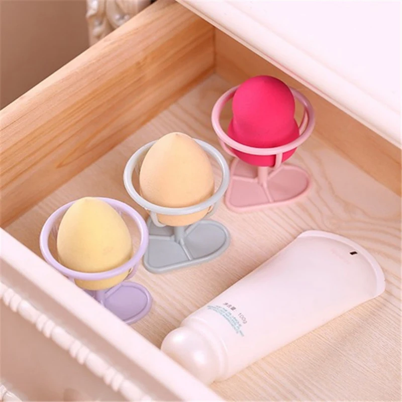 Make Up Sponge Egg Powder Puff Bracket Box Dryer Beauty Shelf Holder Tool Make Up Sponge Egg Powder Puff Bracket Box Dryer Beauty Shelf Holder Tool