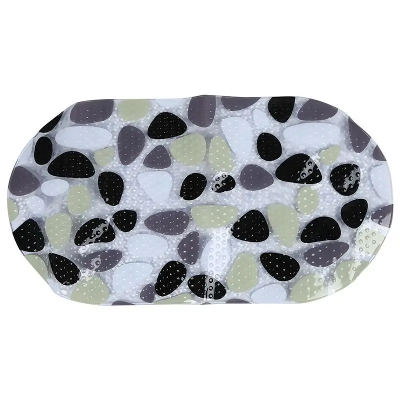 Мягкие ПВХ нескользящие коврики для ванной Pebble Shower Противоскользящий Коврик ванная туалет напольный коврик коврики для ванной комнаты