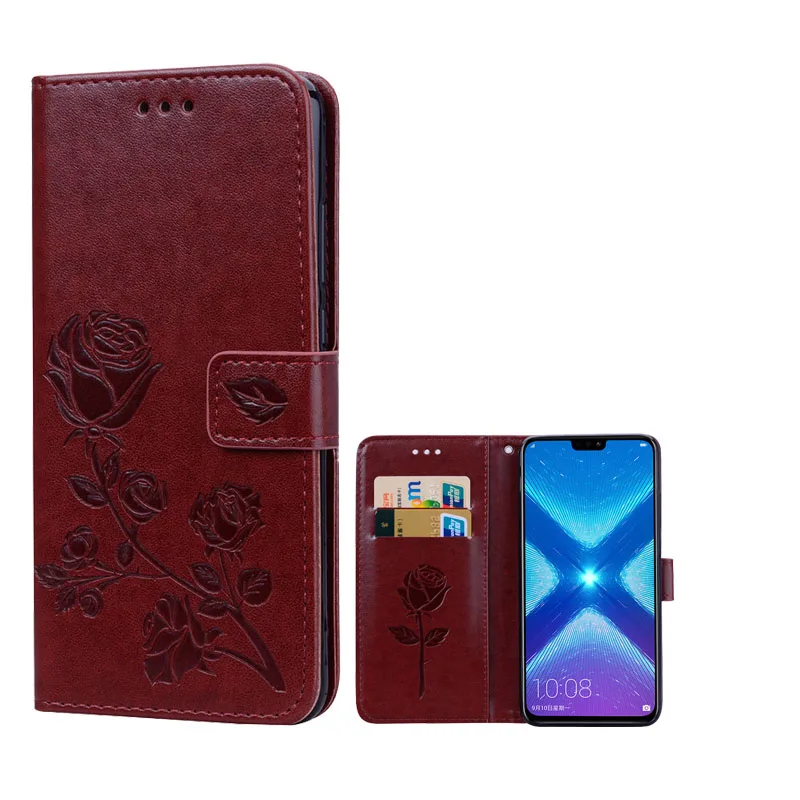 Leather Case For Huawei Honor 8X Honor8x JSN-L21 JSN-L42 Flip Wallet Cases For HUAWEI Honor 8x 8 X honor8x Cover Coque Fundas huawei snorkeling case Cases For Huawei