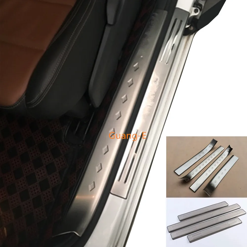 

For Volkswagen VW Sharan 2016 2017 2018 2019 Car Door Cover internal Styling inner trim outside Threshold inside Pedal external