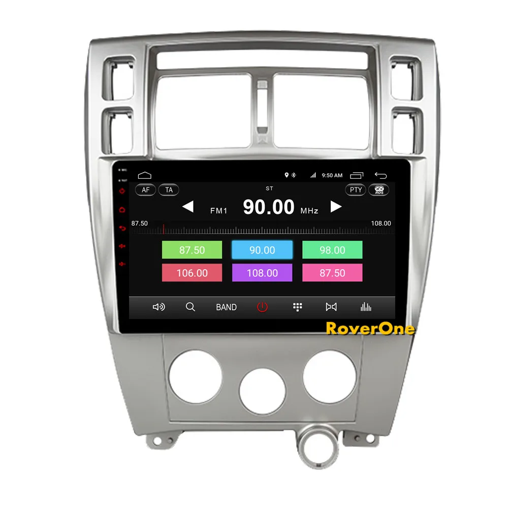 Clearance RoverOne Android 9.0 Octa Core Tucson Car Radio GPS For Hyundai Tucson 2005-2009 Touchscreen Multimedia Player Stereo Head Unit 8