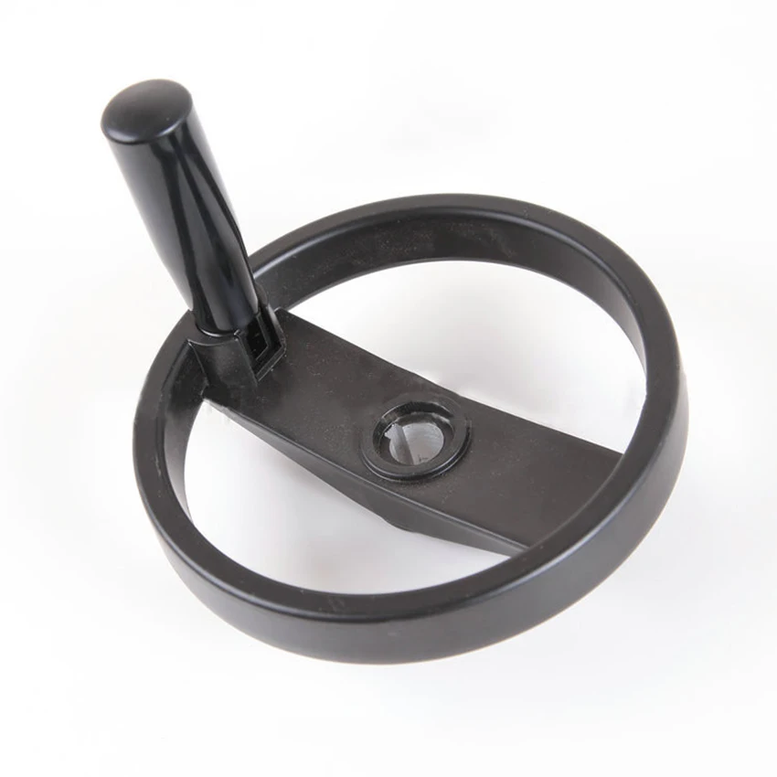 Rueda De Mano De Baquelita sólido 63mm Volante de maquinaria giratoria empuñadura de escala
