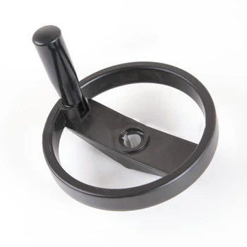 

Solid Aluminium Alloy Hand Wheel Foldable Double Spoked handwheel for Milling Machine Lathe CNC 12*100/12*125/16*160/18*200