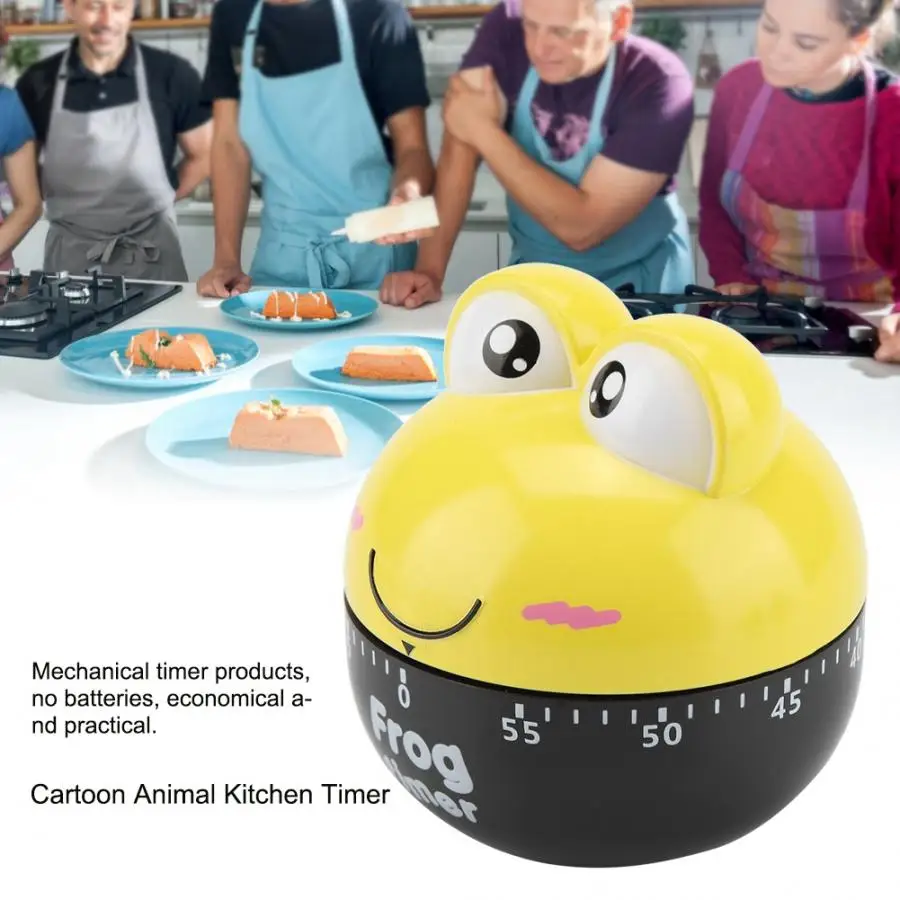 Кухня гаджеты мультяшный в виде животных Кухня Таймер механические счетчики часы для пособия по кулинарии сроки инструмент