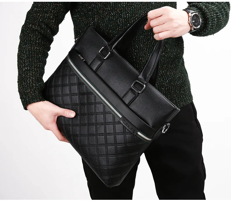 JEUIHESA, повседневный деловой портфель для компьютера, мужская сумка, топ, кожаная сумка через плечо для мужчин, сумки через плечо, дорожные сумки