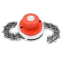 

Lawn Mower Chain Trimmer Head Chain Brushcutter for Garden Grass Brush Cutter Tools Spare Parts for Trimmer Garden Tools Parts
