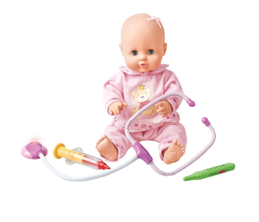 16 Realiste Nouveau Ne Bebe Boire Pee Malade Fille Poupee Infirmiers Jouets Pretend Docteur Jeu Cadeaux Aliexpress