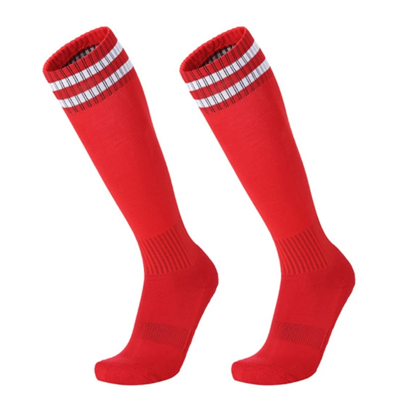 1 Pair Sports Socks Knee Legging Stockings Soccer Baseball Football Over Knee Ankle child/adult Socks Hot Sale