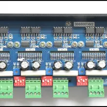 Дизайн 4 оси 2 Фаза водитель шагового двигателя 4A16 подразделение TB6600 DD6600T4V2