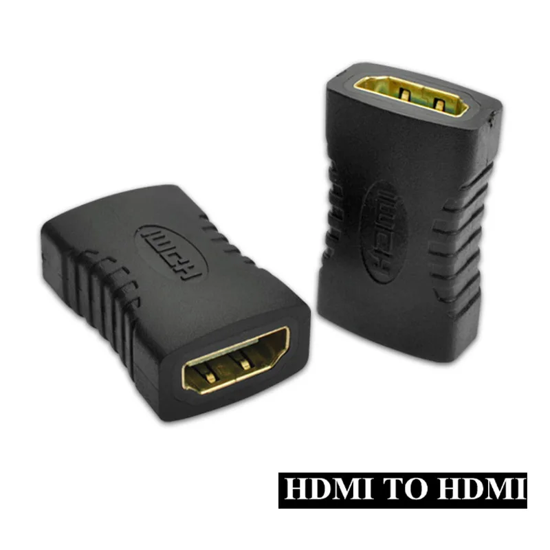 

Hxairt HDMI Connector Male to HDMI Female Adapter Converter Extender Right Angle for 1080P HDTV PC HDMI Adapter