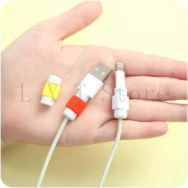 2016 HOT Sale Fashion New USB Cable Earphones Protector Colorful Cover Case For Iphone 4 5 6 Plus For Android 6s s6 note 5 04