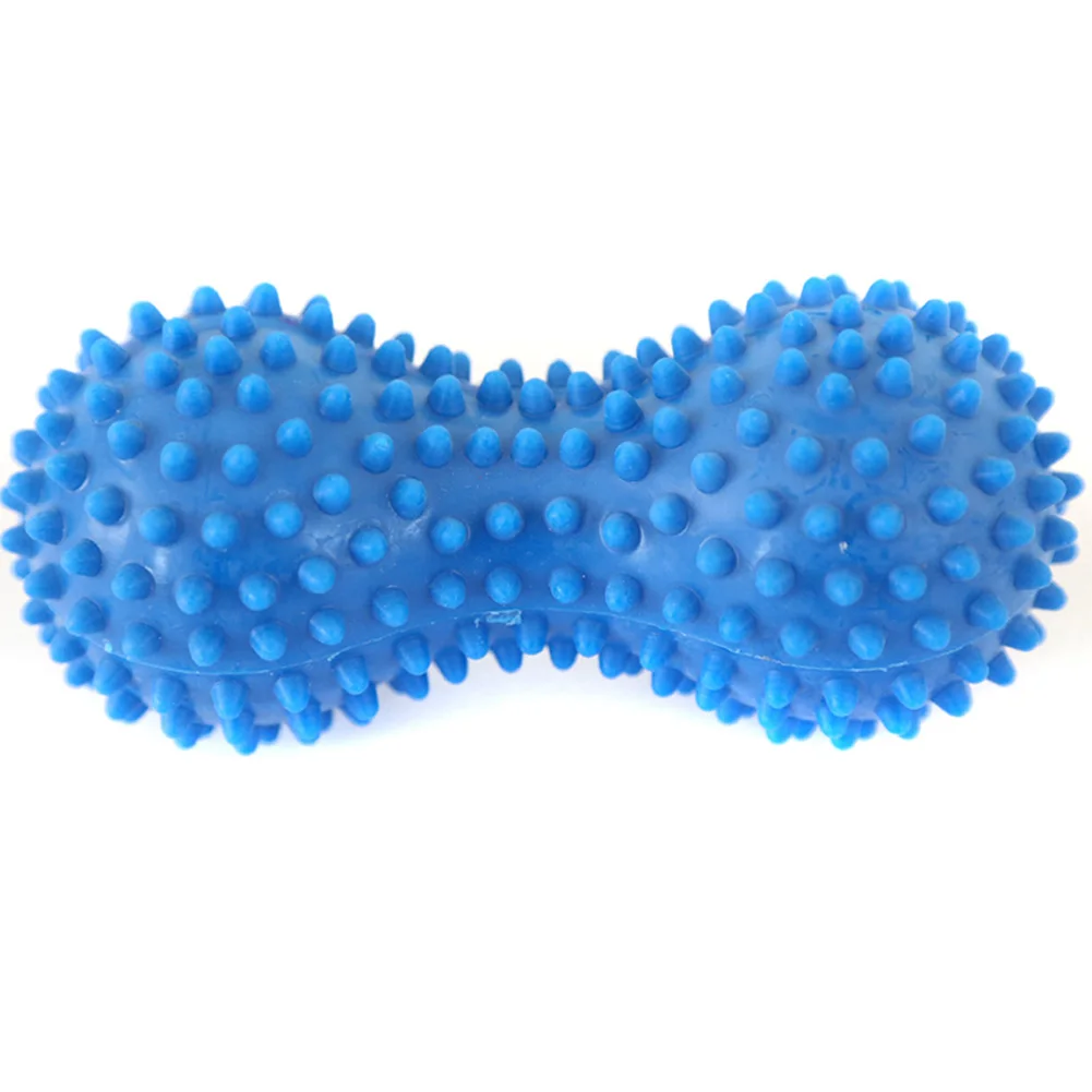 15 см 4 цвета ПВХ коврик для фитнеса шарики для массажа рук ролик колючий прокатный Массажер для акупрессуры мяч инструменты поставки SN-Hot - Цвет: Синий
