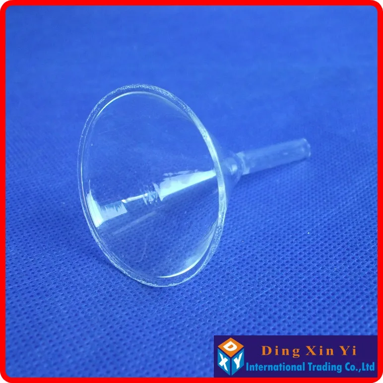 (8 pieces/lot) 40mm funnel,Laboratory glass triangle funnel,Diameter of 40 mm