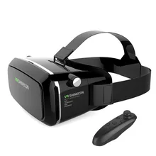 Anskp VR Virtual Reality Glasses Headset 3D Glasses Headset Helmets Smart Phones Glasses Full Package Game