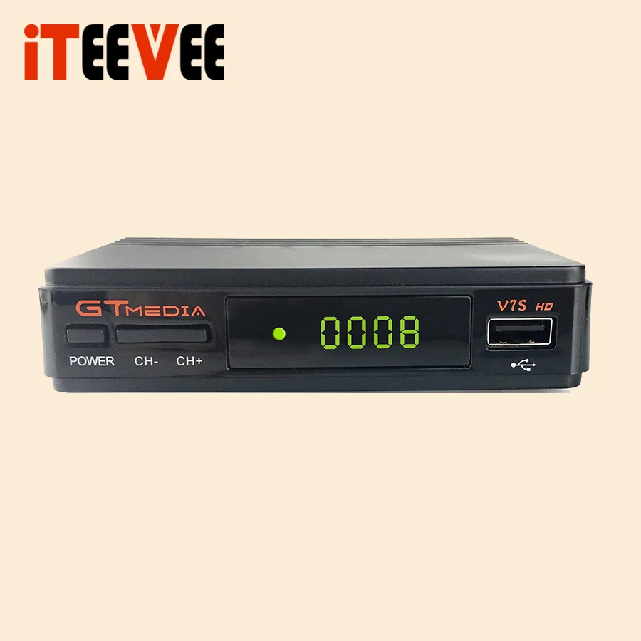 GTMEDIA V7S Freesat V7s 10 шт. wifi av-кабель DVB-S2 HD Youtube PowerVU CCaam Newcamd GTMEDIA V7S freesat v7s спутниковый ресивер