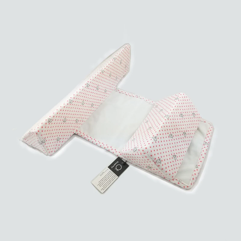 Baby Pillow Side Sleeping Pillow Adjustable Support Newborn Sleeping Position Correct Shaping Prevent Rollover Spit Milk Pillow