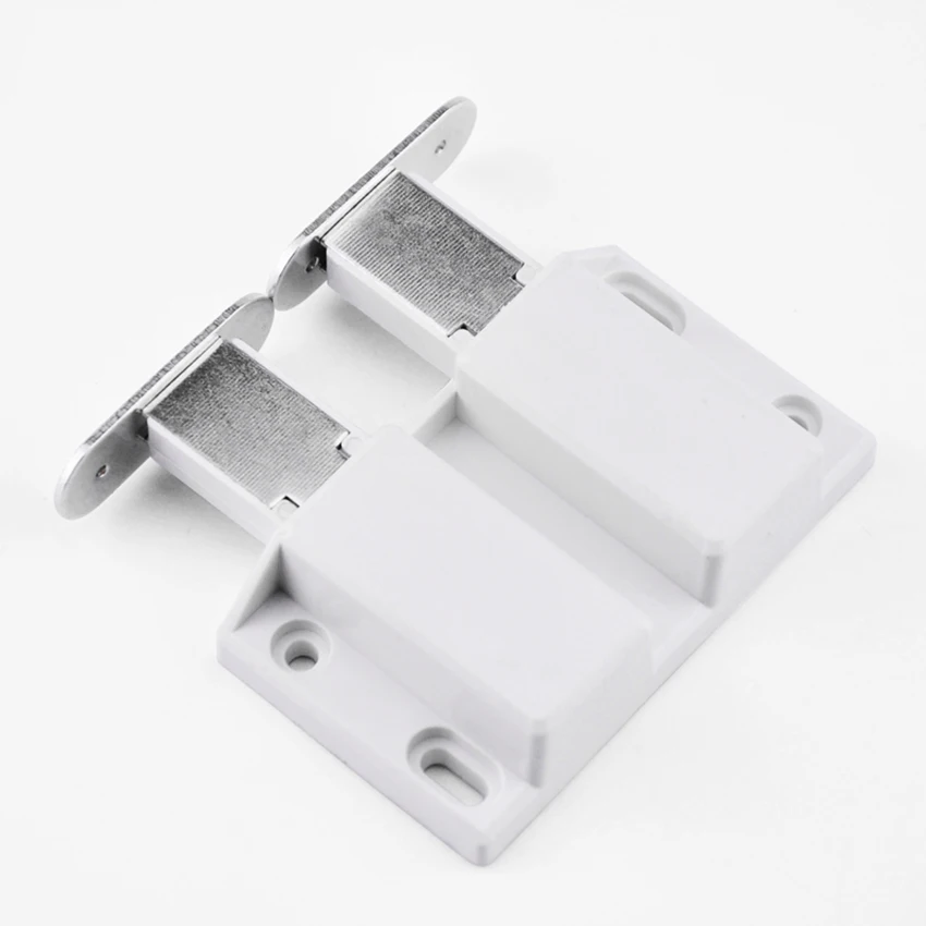 

Silent Double Door Cabinet Door Catch Stopper Push-type Rebounder Square Push to Open Touch for Cupboard Furniture Hardware