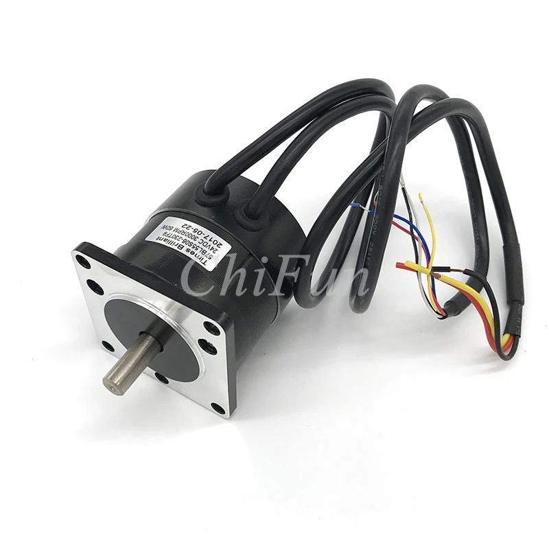 

57BL55S06-230TF9 sense of DC brushless motor 24V 60W 3000RPM 0.15N.M L=55MM