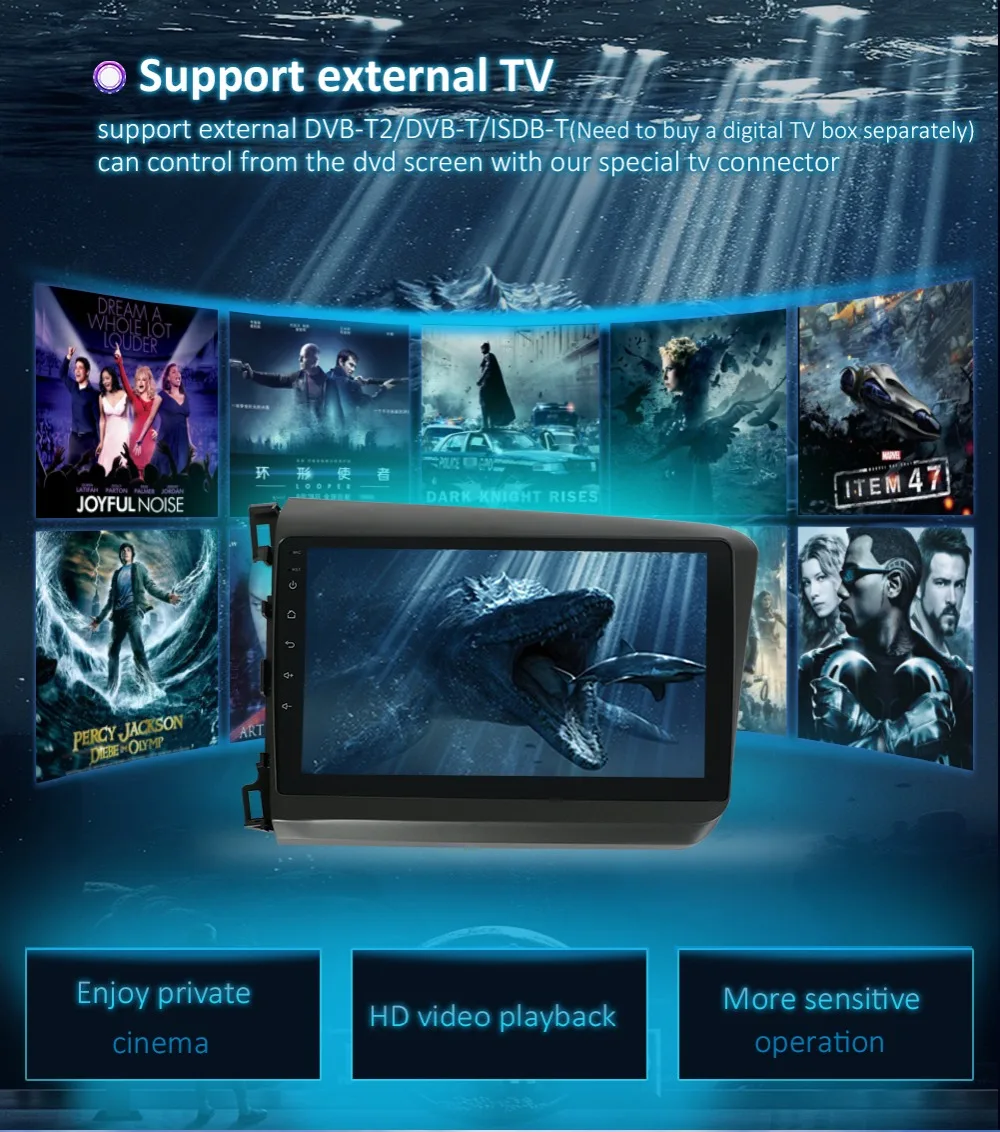 Flash Deal Bosion Android 9.0 Car DVD Player GPS Navigation Multimedia For Honda Civic Radio 2012-2Z015 car stereo 2 din Video multimedia 20