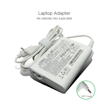 

White Color 19V 3.42A 3.0*1.1mm 65W Laptop AC Adapter PA-1650-80 For Acer Iconia W700 W710 Series Computer
