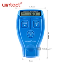 Meter-Tester Gauge Paint Car-Coating Enamel Digital Mini for Plastic Epoxy-Iron Aluminum