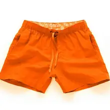 Однотонные мужские плавки, пляжные быстросохнущие шорты, плавки, мужские, боксерский походшорты для купания, пляжные шорты, большие размеры, 14 цветов