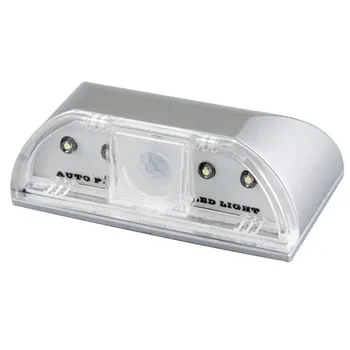

THGS PIR Infrared Sensor Light Sensor Car 4 LED Door Lamp Light Door Lamp Lighting
