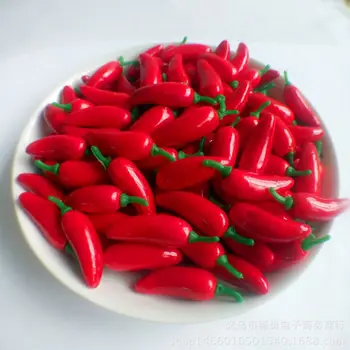 

20pcs Mini Fruit Small pepper christmas 4cm decorations for home natal DIY tree decorations enfeites de natal kerst navidad