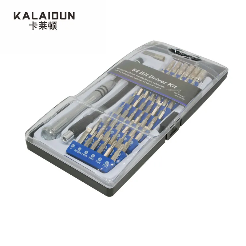 

KALAIDUN High Quality 54 Bit Driver Kit 57 In 1 Precision torx Screwdriver Set Repair Tool Hand Tools for Phone 4s/5s iPad Pc