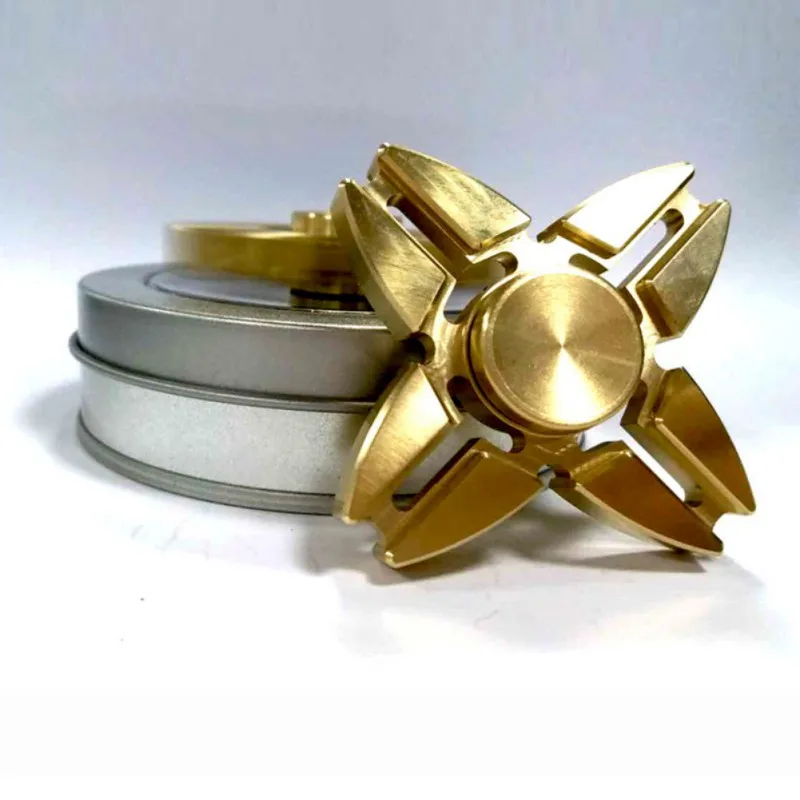 High Quality Gold Fidget Hand Spinner Finger Tri-Spinner Metal Spinner For Autism ADHD Anxiety Stress Toy Gift High Quality Gold Fidget Hand Spinner Finger Tri-Spinner Metal Spinner For Autism ADHD Anxiety Stress Toy Gift