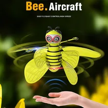 Toys Drone-Battery Minion Light Aircraft Infraed-Sensor Flashing Induction Bee-Flying