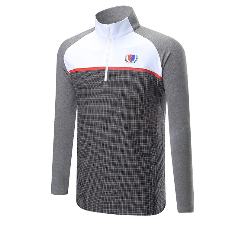EVERIO Golf Tshirt Autumn Winter Men's Sportswear Golf Long-sleeved T-shirt 4Colors7