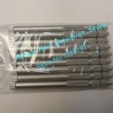 12 шт. металлический кружевной парик для создания вентиляции/ручка вытягивания/Ткачество иглы микро кольцо Петля для нити для наращивания волос инструмент