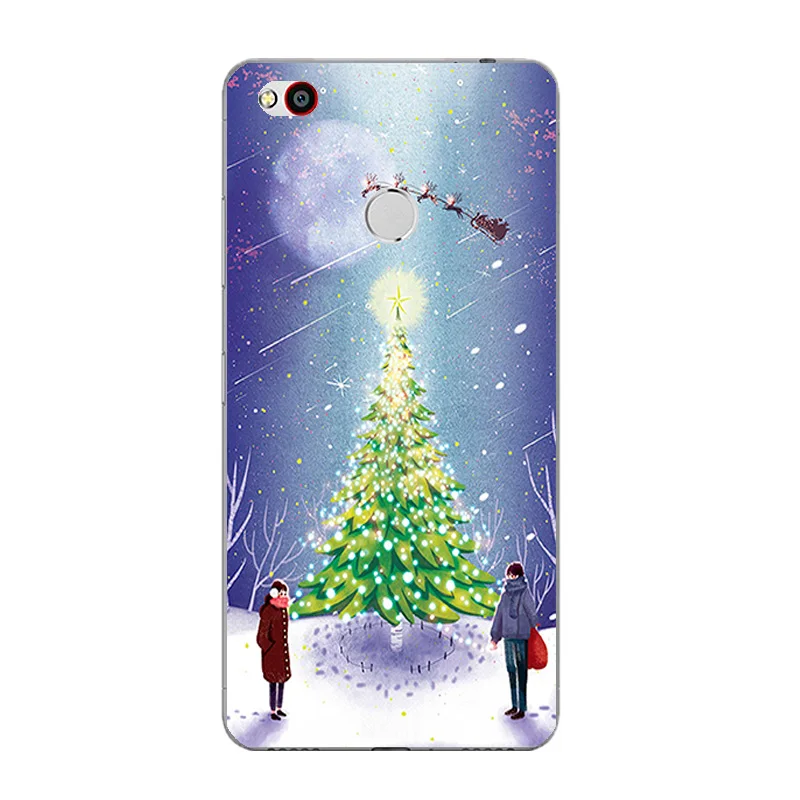 Чехол для телефона ZTE Nubia N1 / Lite N2 чехол Zte Axon 7 Mini A2017 мягкий TPU Merry X'mas дизайн|designer