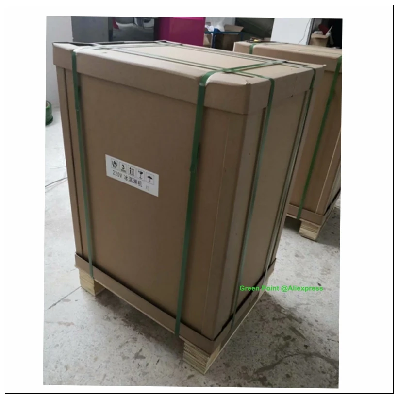 Wooden box packaging physical picture