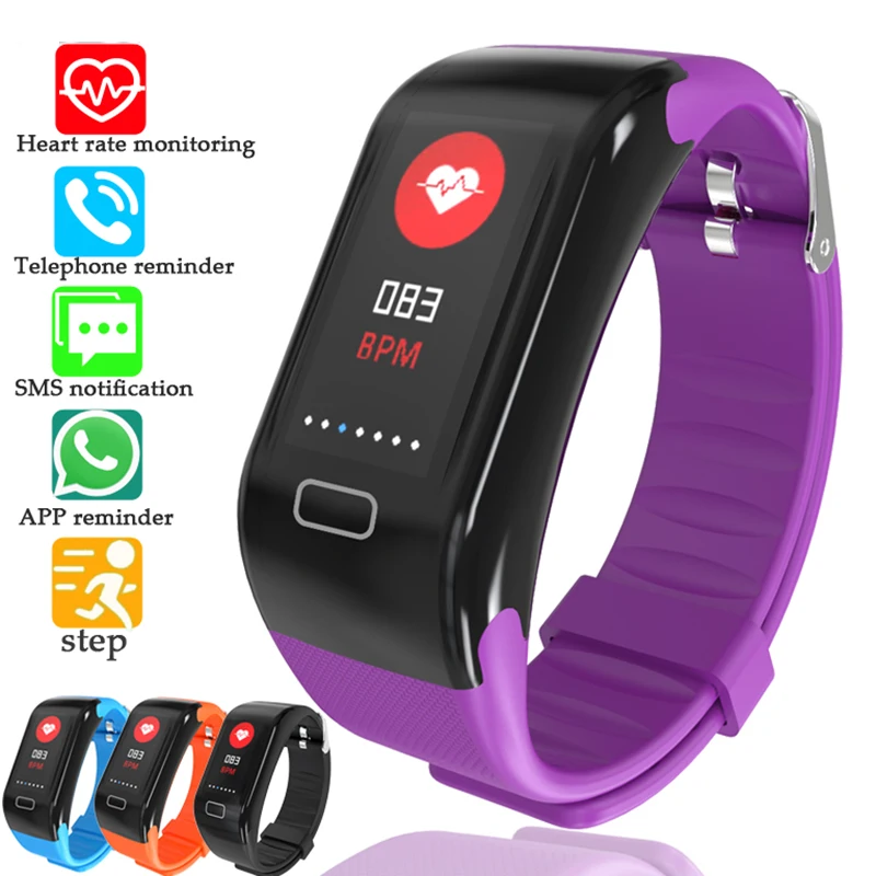 

BANGWEI Men Women Sport waterproof Smart Bracelet Watch Bluetooth Clock Heart Rate Blood Pressure oxygen Sleep Monitor Pedometer