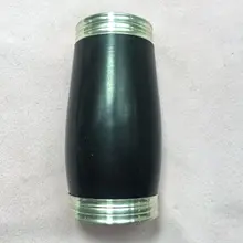 Ebony bb-кларнет ствол дерева стол с серебряным покрытием большой материал 65 мм