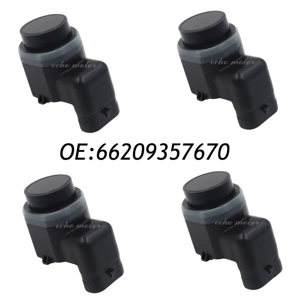

New 4pcs 66209357670 9357670 PDC Parking Sensor Bumper Object Reverse Assist Radar For BMW