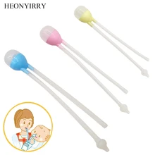 Вакуумный отсасывающий носовой аспиратор для новорожденных, Безопасный Очиститель носа для младенцев, защита от гриппа