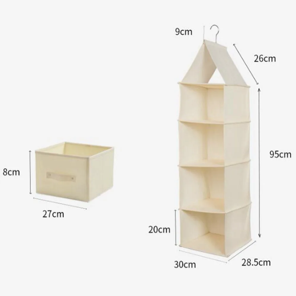 Складной Подвесной шкаф для хранения, органайзер для обуви, одежды, аккуратный шкаф, висячая организация