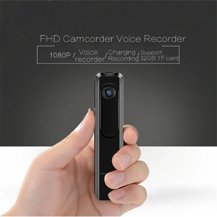

Metal Pen Camera Mini Camcorder Mini DV 1080P FHD Vedio Voice Record Security Study Daily Recording Charing/Uninterrupted DV