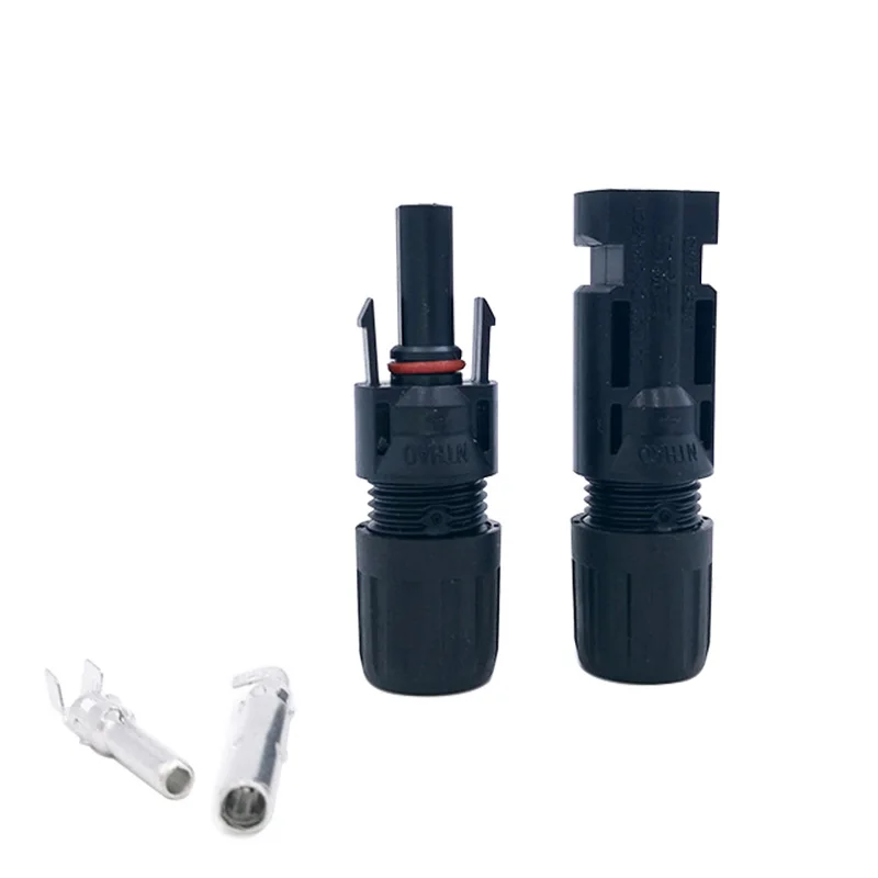 

10Pairs Female&Male mc4 solar connector TUV IP67 TUV1000V DC/UL 600V DC solar PV connectors Suitable for AWG14, AWG12, AWG10