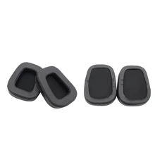 Coussinets d'oreille en cuir doux et confortable, 2 paires, pour Logitech G533 G933 G633 G 633 933 Artemis, casque d'écoute