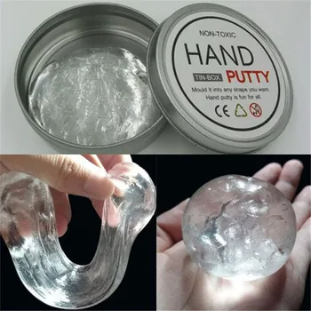 

3PCS DIY Transparent Crystal Soil Slime Toy Soft Magnetic Modeling Clay Slime Hand Gum Rubber Mud Playdough Educational Kid Gift