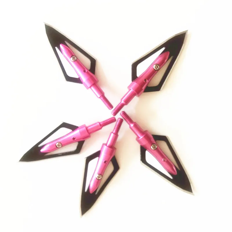 

archery hunting 100 grain arrow head broadhead for compound bow hunting 12pcs