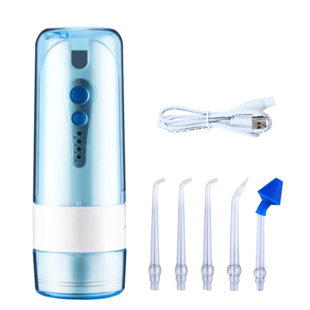 

Electric Oral Irrigator USB Rechargable Electric Oral Irrigator Water Dental Flosser Irrigator For Cleaning Teeth Four Modes