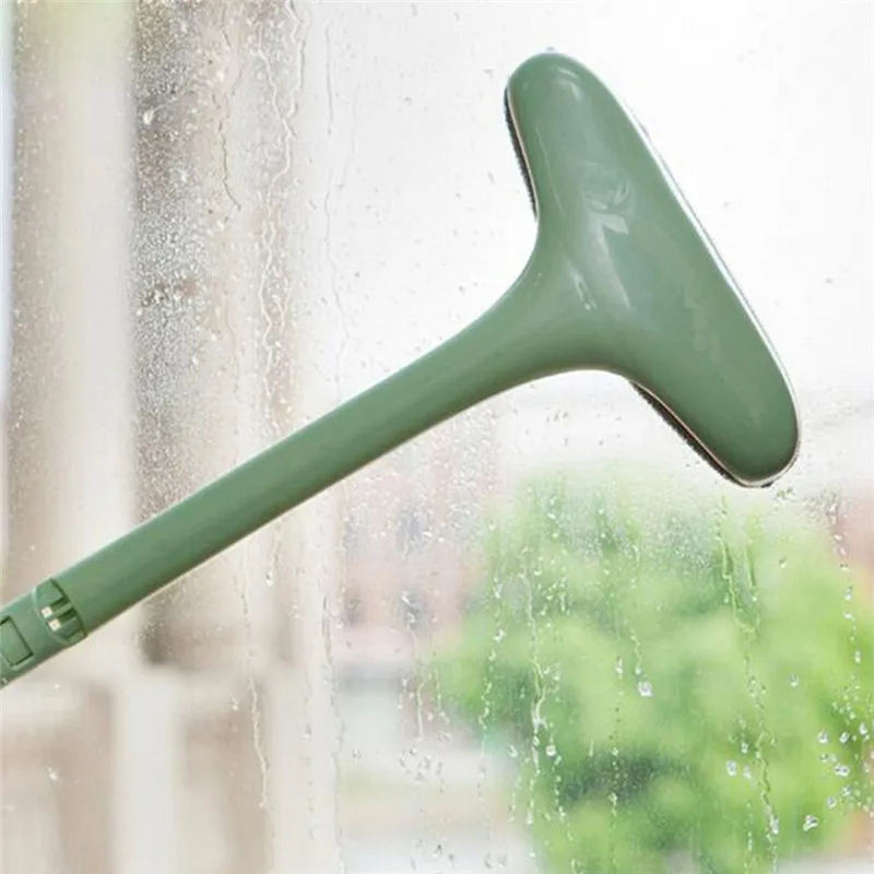 Long handle Glass Window Wiper Soap Cleaner Squeegee Home Shower